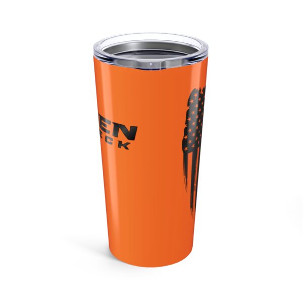 20oz Tumble-Tucker (Orange) - Image 2