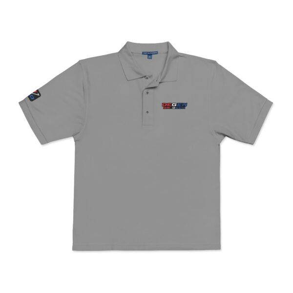 Degen Embroidered Polo - USA - Image 3