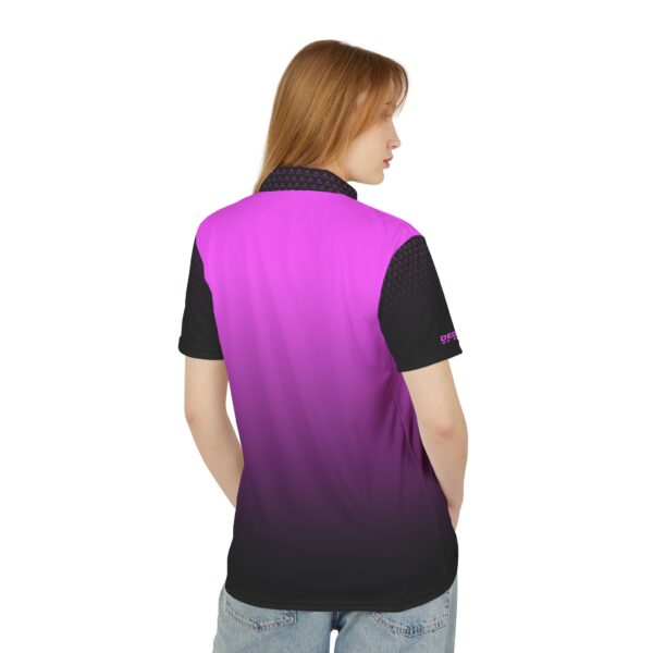 Warning - Performance Golf Polo (Pink) - Image 3