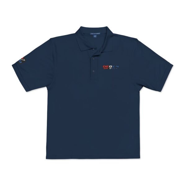 Degen Embroidered Polo - USA - Image 7