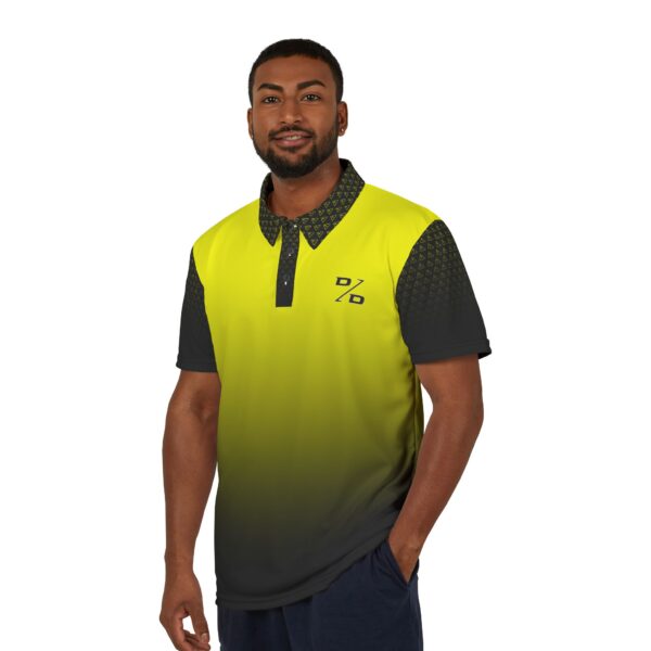 Warning - Performance Golf Polo (Yellow) - Image 2