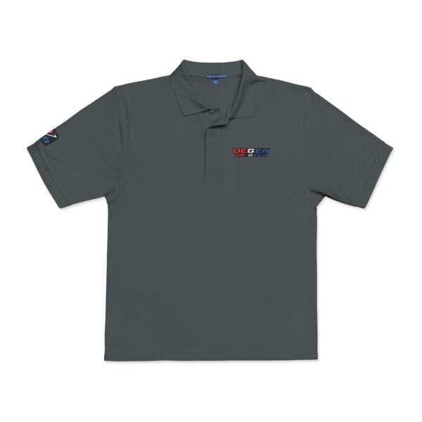 Degen Embroidered Polo - USA - Image 6