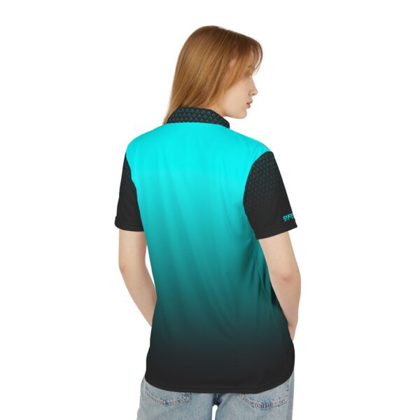 Warning - Performance Golf Polo (Blue) - Image 3