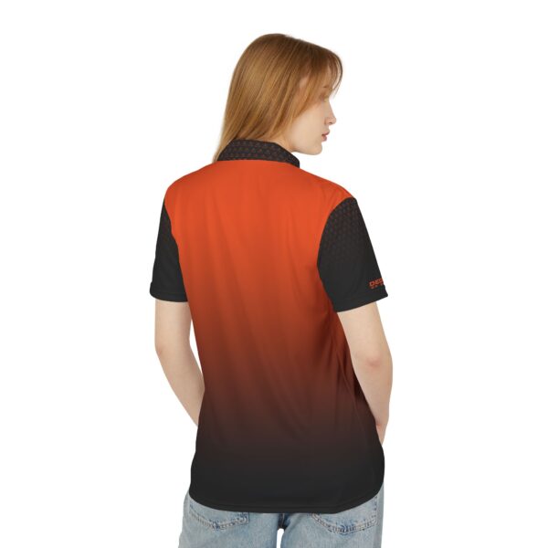 Warning - Performance Golf Polo (Orange) - Image 3