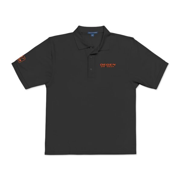 Degen Embroidered Polo - Image 3