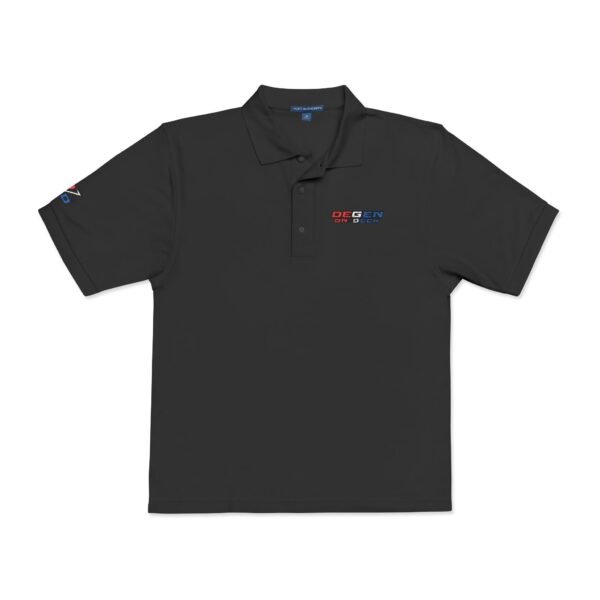 Degen Embroidered Polo - USA - Image 4